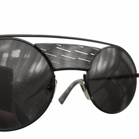 Alain Mikli A04002 Black Round Sunglasses - Picture 5 of 8